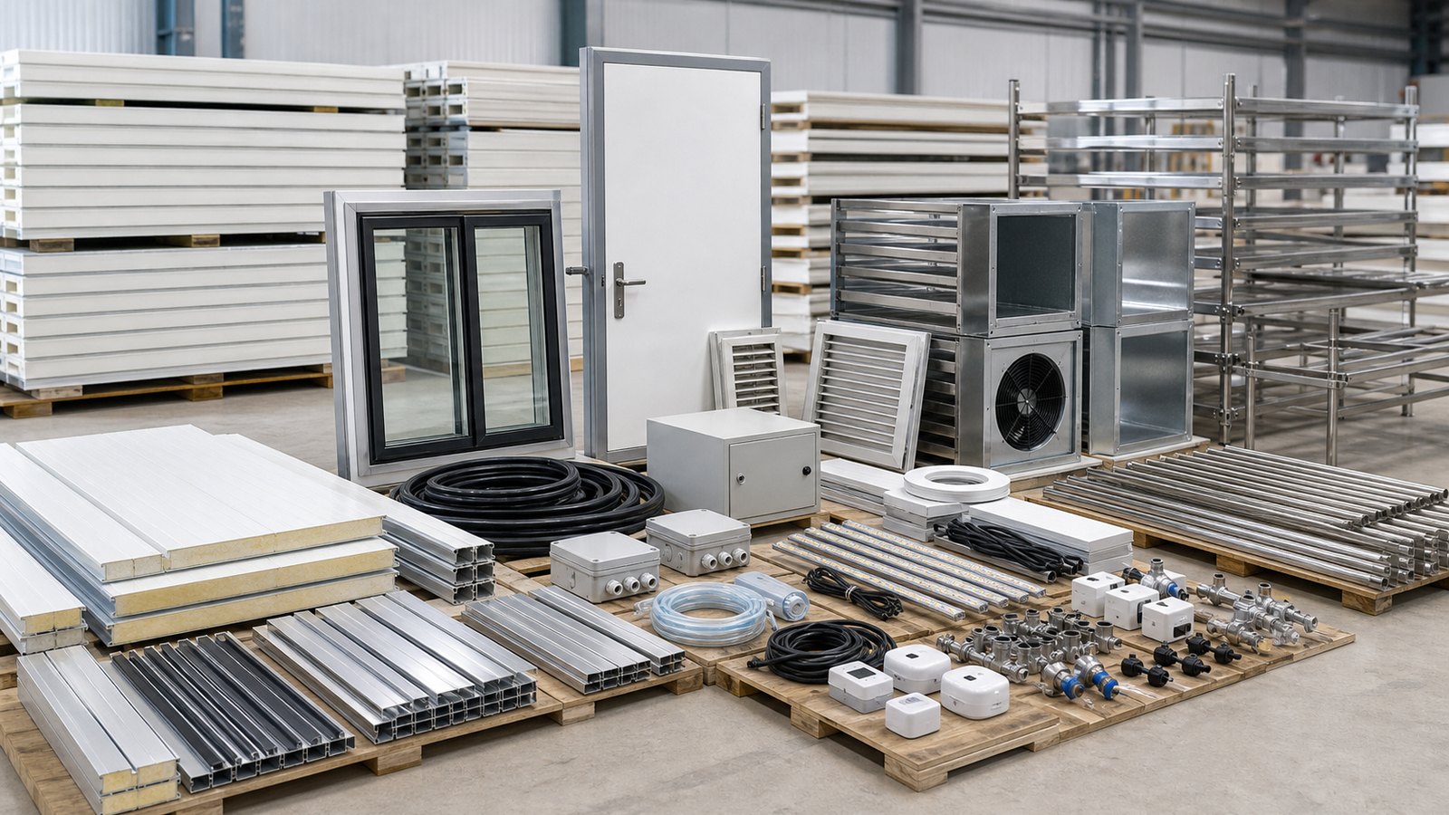 Assembly materials and room components